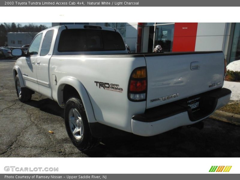 Natural White / Light Charcoal 2003 Toyota Tundra Limited Access Cab 4x4