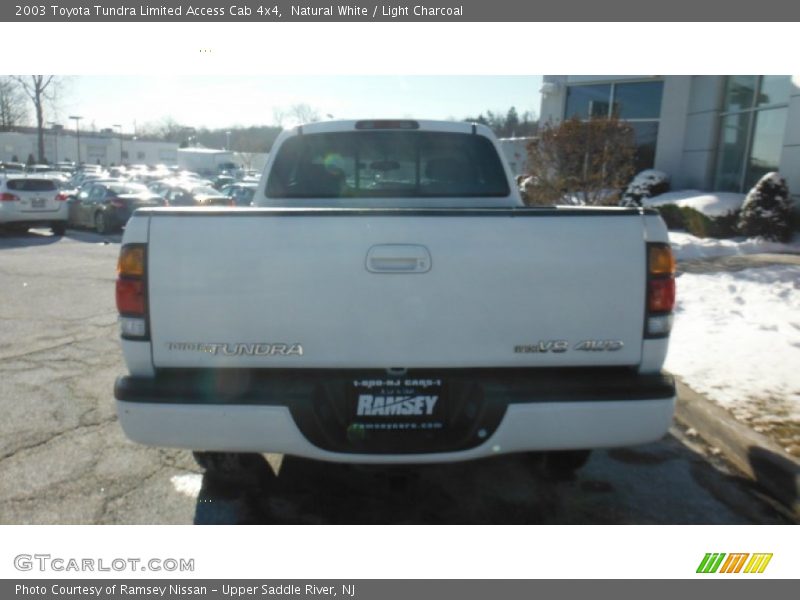 Natural White / Light Charcoal 2003 Toyota Tundra Limited Access Cab 4x4