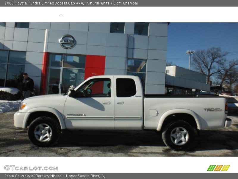 Natural White / Light Charcoal 2003 Toyota Tundra Limited Access Cab 4x4