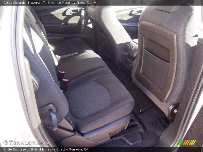 Silver Ice Metallic / Ebony/Ebony 2011 Chevrolet Traverse LT