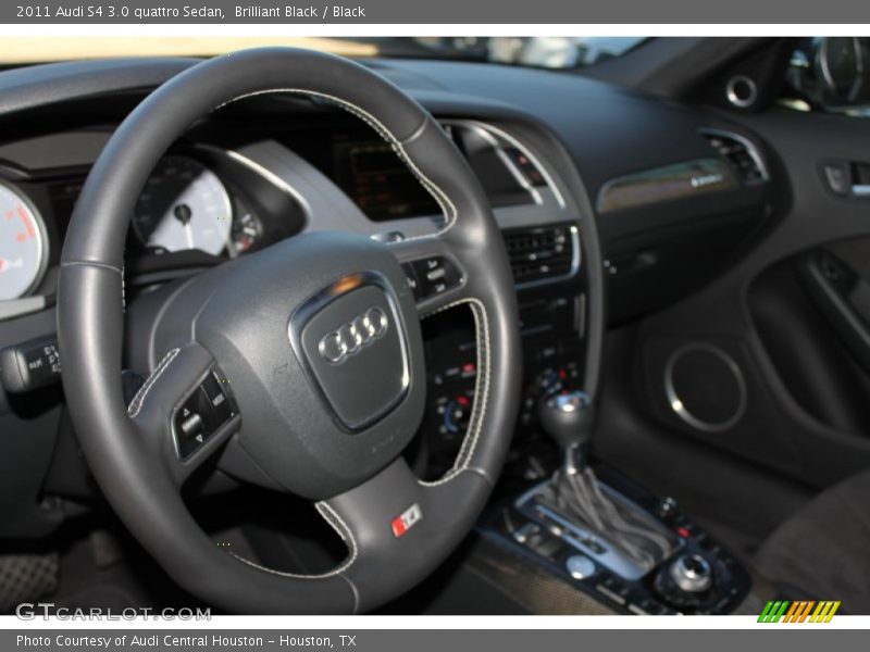 Brilliant Black / Black 2011 Audi S4 3.0 quattro Sedan