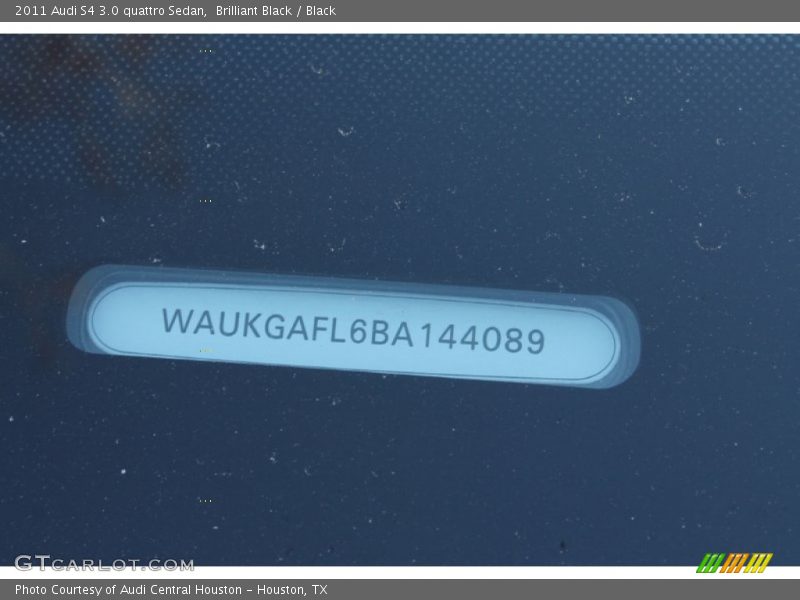 Brilliant Black / Black 2011 Audi S4 3.0 quattro Sedan