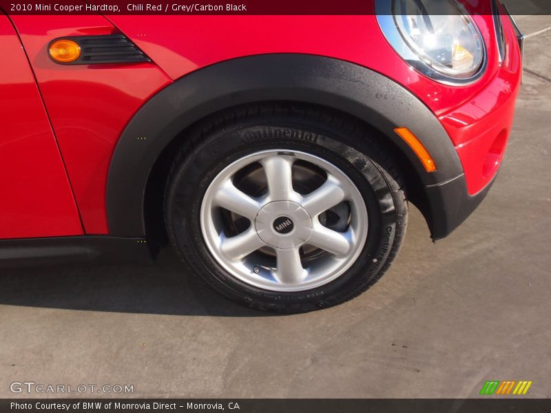 Chili Red / Grey/Carbon Black 2010 Mini Cooper Hardtop