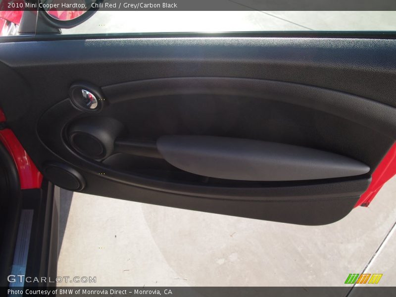 Chili Red / Grey/Carbon Black 2010 Mini Cooper Hardtop