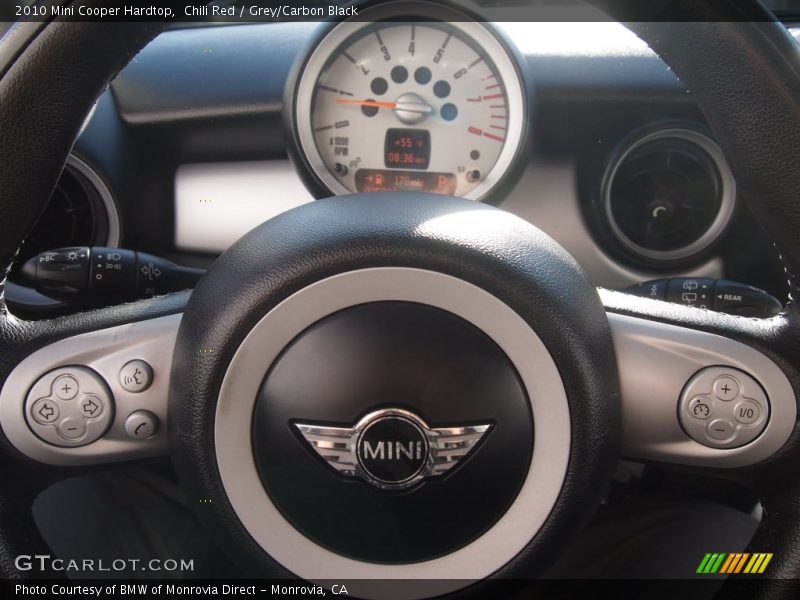 Chili Red / Grey/Carbon Black 2010 Mini Cooper Hardtop