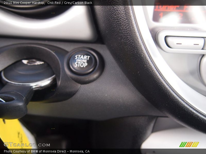 Chili Red / Grey/Carbon Black 2010 Mini Cooper Hardtop