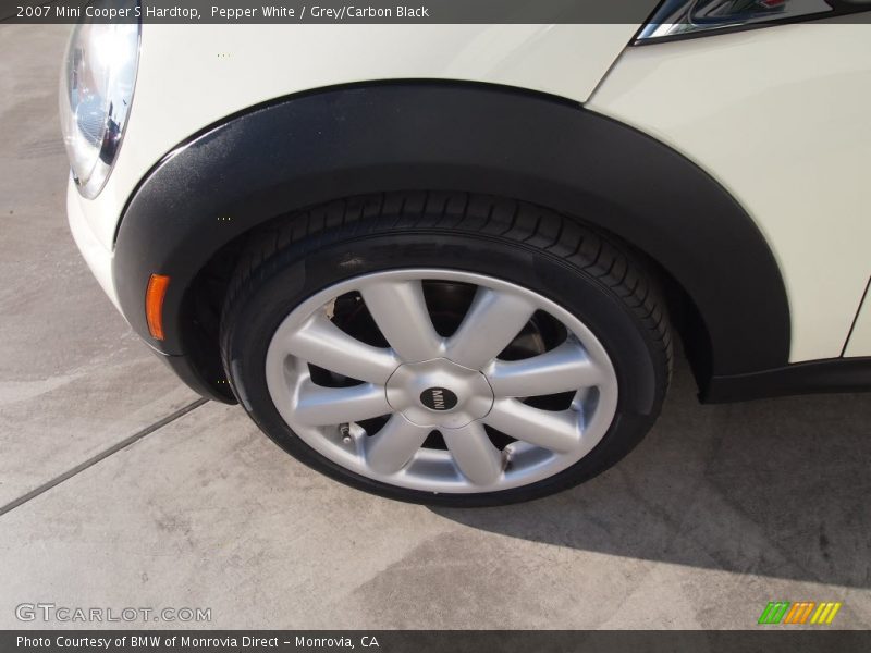 Pepper White / Grey/Carbon Black 2007 Mini Cooper S Hardtop