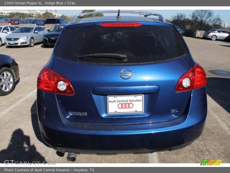 Indigo Blue / Gray 2009 Nissan Rogue SL