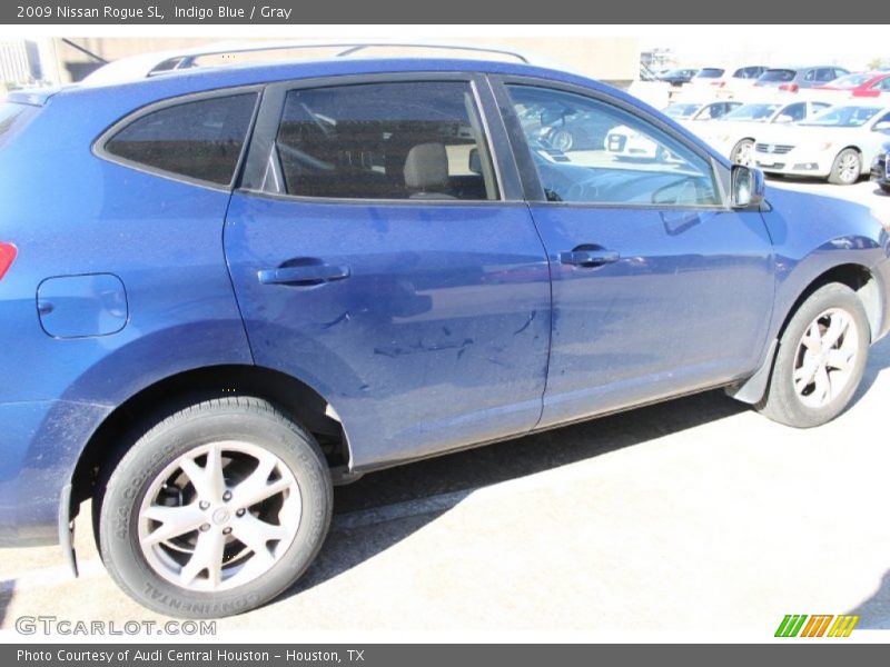 Indigo Blue / Gray 2009 Nissan Rogue SL