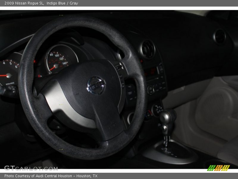 Indigo Blue / Gray 2009 Nissan Rogue SL