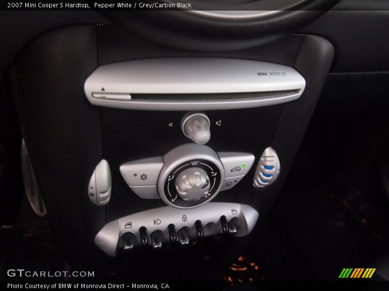 Pepper White / Grey/Carbon Black 2007 Mini Cooper S Hardtop