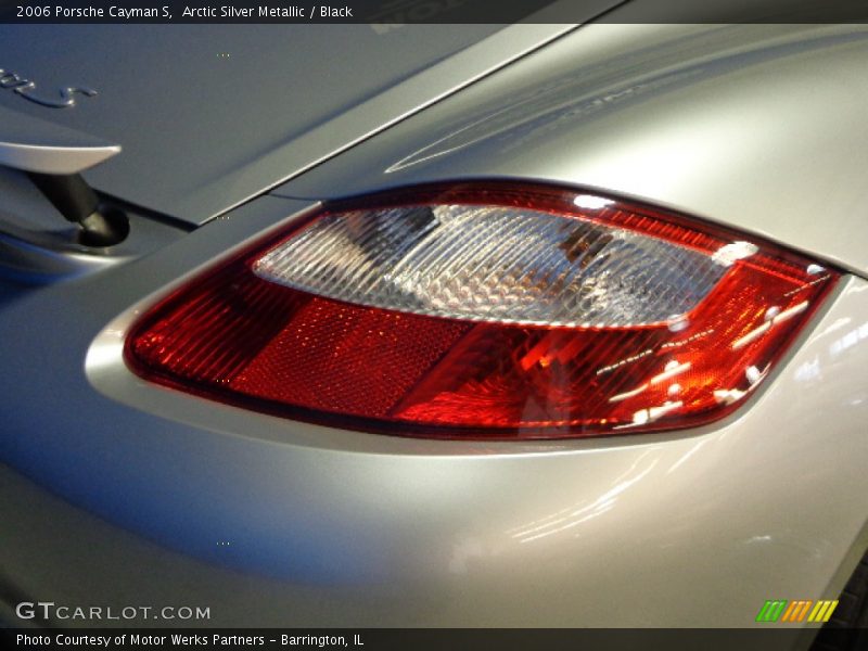 Arctic Silver Metallic / Black 2006 Porsche Cayman S