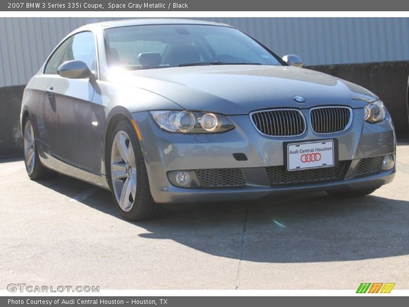 Space Gray Metallic / Black 2007 BMW 3 Series 335i Coupe