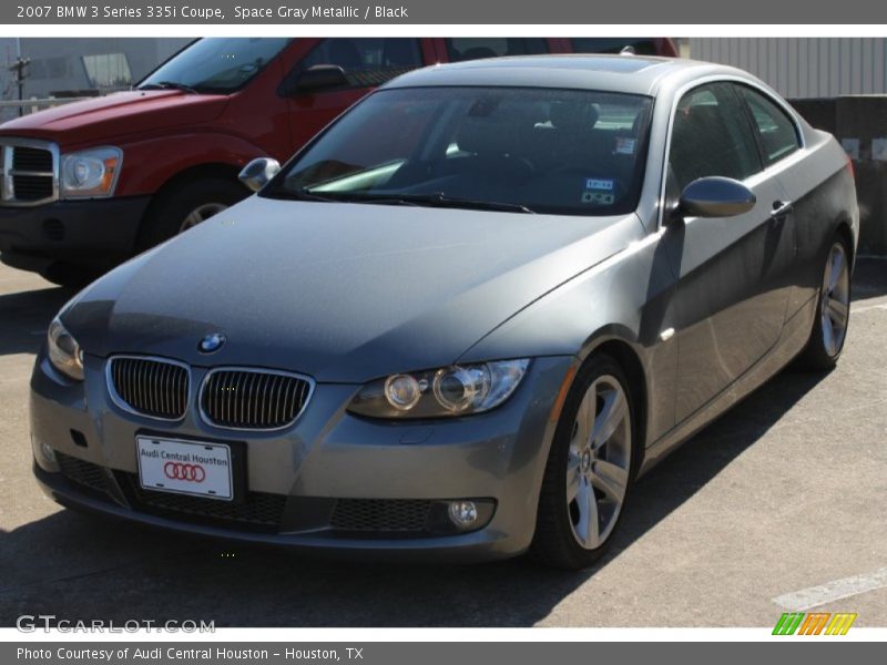 Space Gray Metallic / Black 2007 BMW 3 Series 335i Coupe