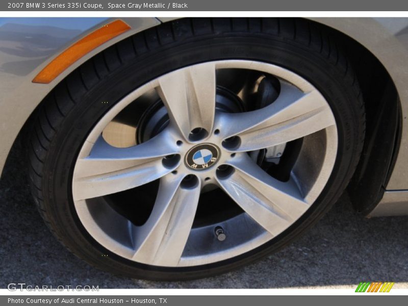 Space Gray Metallic / Black 2007 BMW 3 Series 335i Coupe