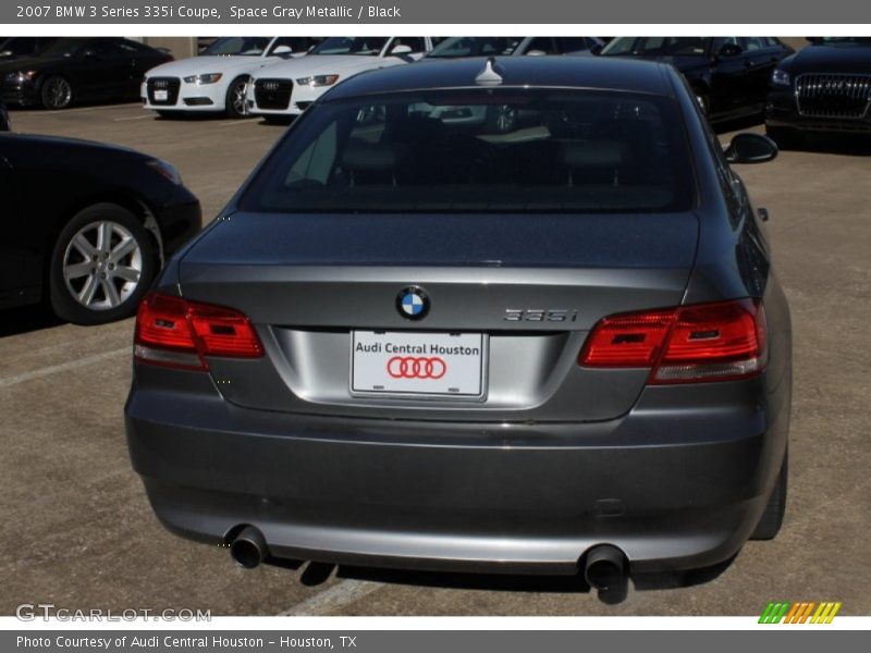 Space Gray Metallic / Black 2007 BMW 3 Series 335i Coupe