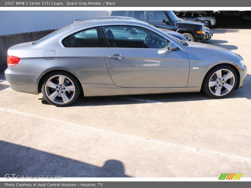 Space Gray Metallic / Black 2007 BMW 3 Series 335i Coupe