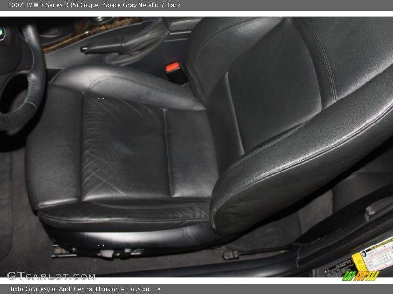 Space Gray Metallic / Black 2007 BMW 3 Series 335i Coupe