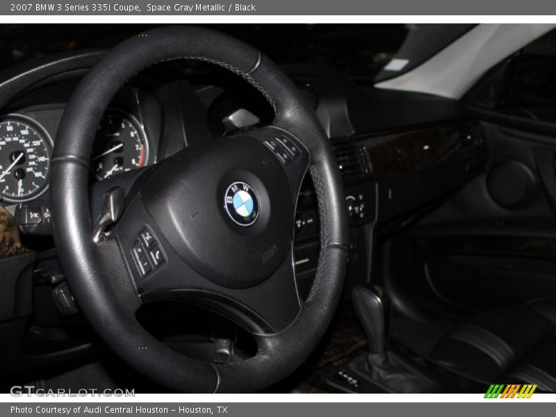 Space Gray Metallic / Black 2007 BMW 3 Series 335i Coupe