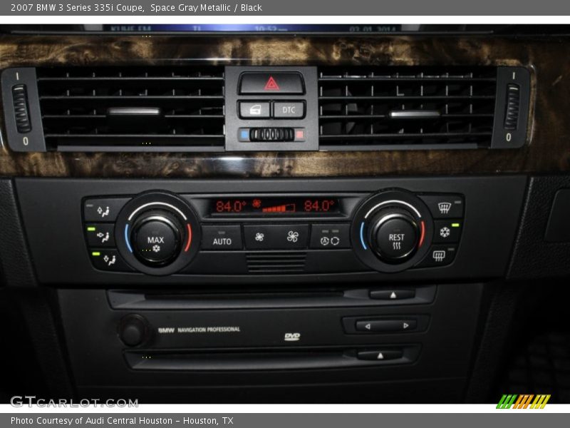 Space Gray Metallic / Black 2007 BMW 3 Series 335i Coupe