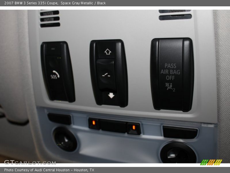 Space Gray Metallic / Black 2007 BMW 3 Series 335i Coupe