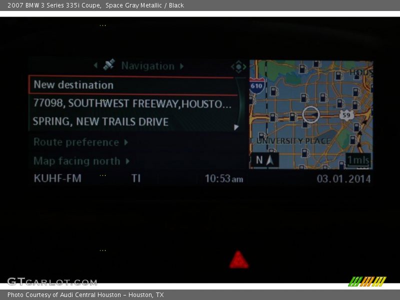 Space Gray Metallic / Black 2007 BMW 3 Series 335i Coupe