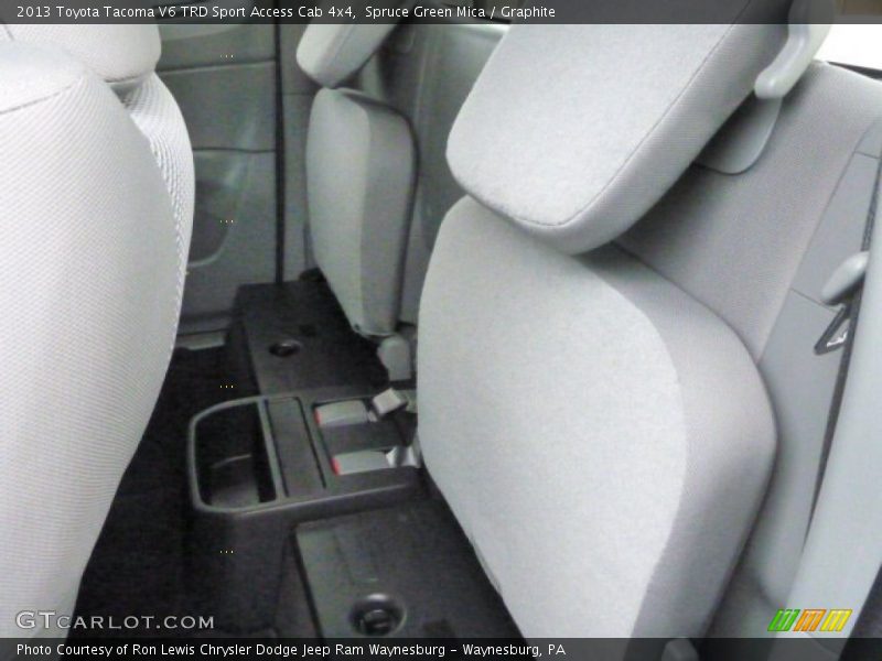 Spruce Green Mica / Graphite 2013 Toyota Tacoma V6 TRD Sport Access Cab 4x4