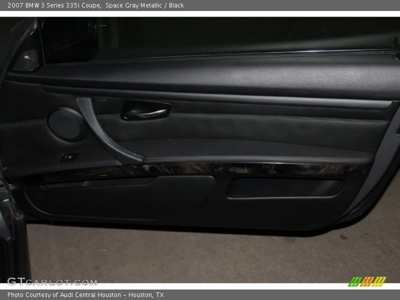 Space Gray Metallic / Black 2007 BMW 3 Series 335i Coupe