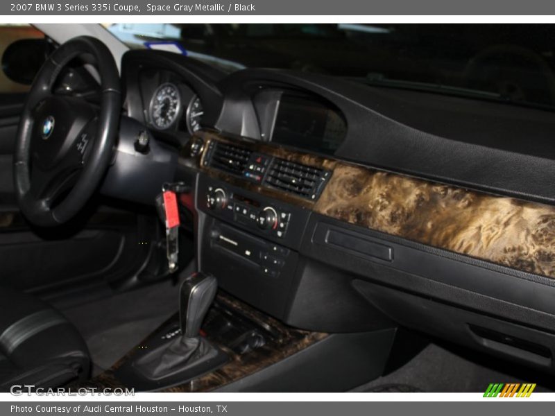 Space Gray Metallic / Black 2007 BMW 3 Series 335i Coupe