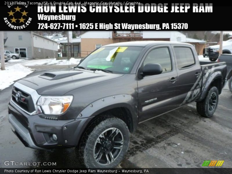 Magnetic Gray Metallic / Graphite 2013 Toyota Tacoma XSP-X Double Cab 4x4