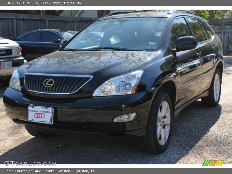 Black Onyx / Light Gray 2004 Lexus RX 330