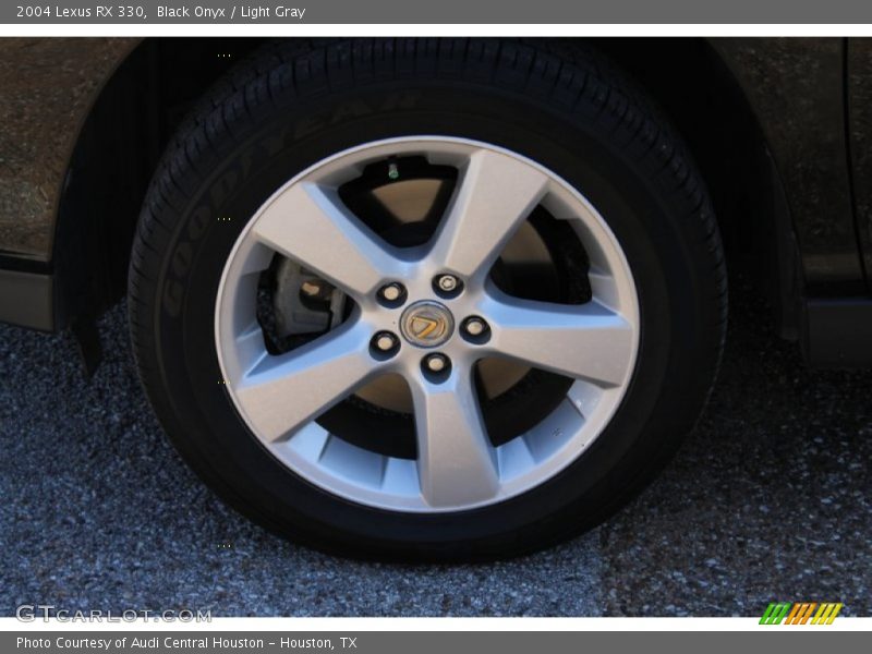 Black Onyx / Light Gray 2004 Lexus RX 330
