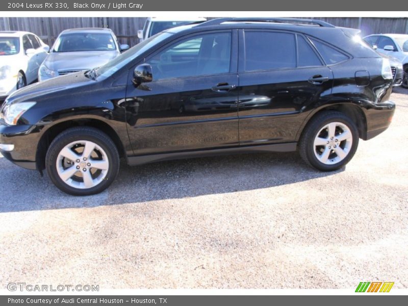 Black Onyx / Light Gray 2004 Lexus RX 330