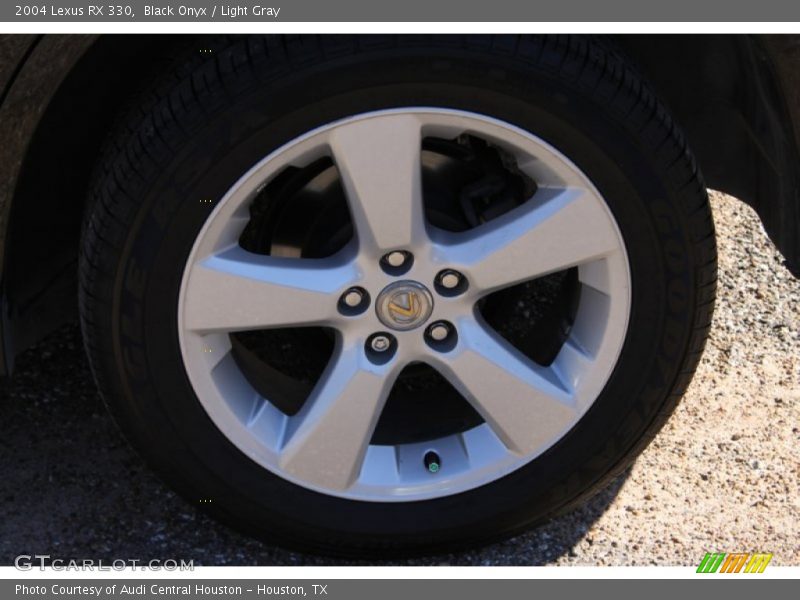 Black Onyx / Light Gray 2004 Lexus RX 330