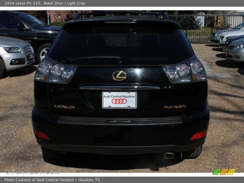 Black Onyx / Light Gray 2004 Lexus RX 330