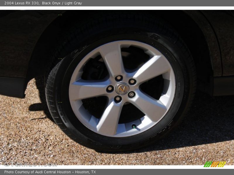 Black Onyx / Light Gray 2004 Lexus RX 330