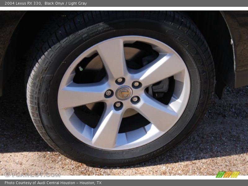 Black Onyx / Light Gray 2004 Lexus RX 330