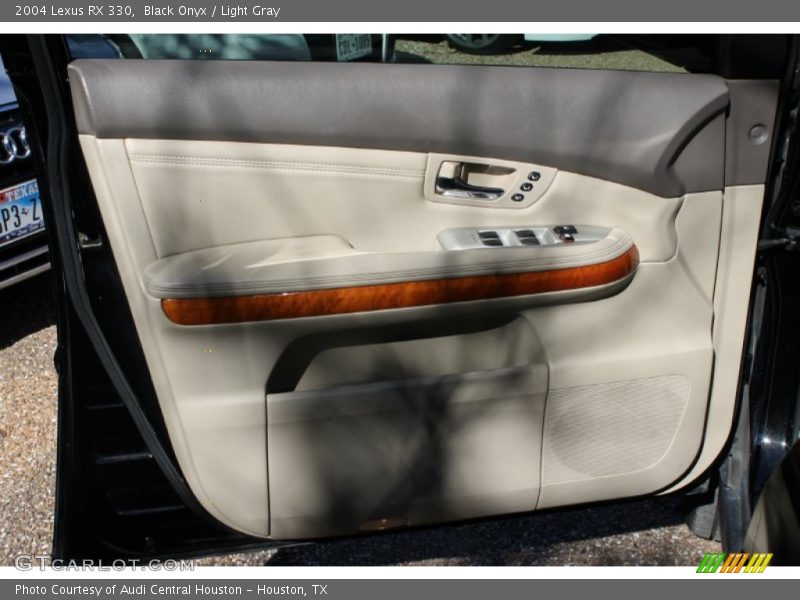 Black Onyx / Light Gray 2004 Lexus RX 330