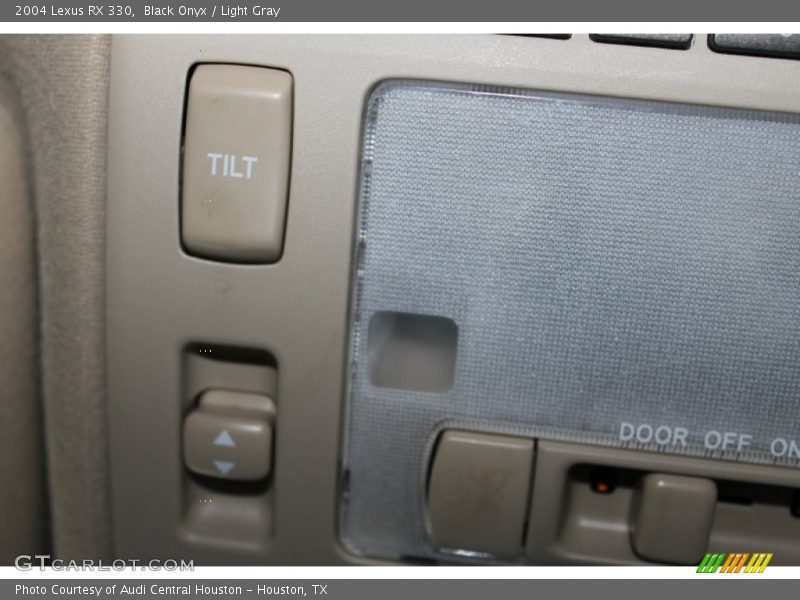 Black Onyx / Light Gray 2004 Lexus RX 330