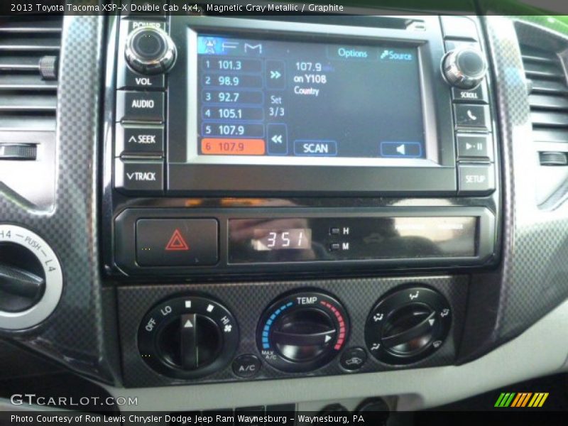 Magnetic Gray Metallic / Graphite 2013 Toyota Tacoma XSP-X Double Cab 4x4