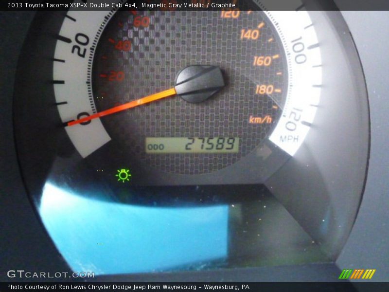 Magnetic Gray Metallic / Graphite 2013 Toyota Tacoma XSP-X Double Cab 4x4