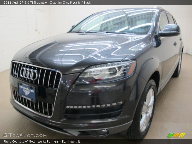 Graphite Grey Metallic / Black 2011 Audi Q7 3.0 TFSI quattro