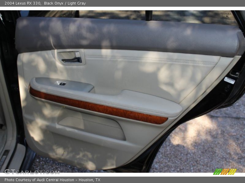 Black Onyx / Light Gray 2004 Lexus RX 330