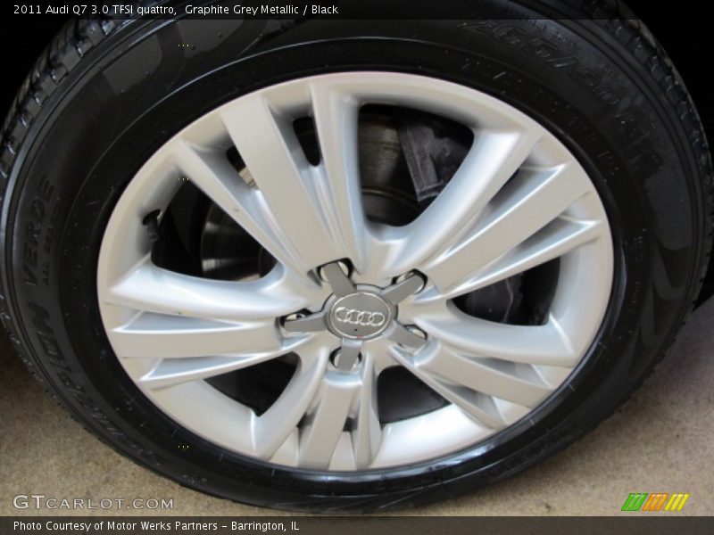 Graphite Grey Metallic / Black 2011 Audi Q7 3.0 TFSI quattro