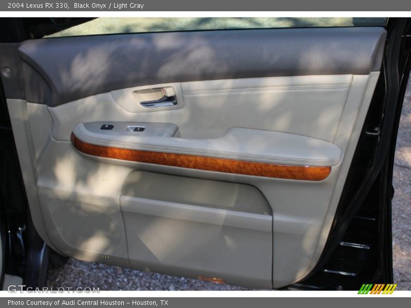 Black Onyx / Light Gray 2004 Lexus RX 330