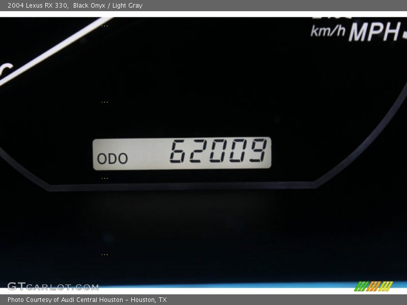 Black Onyx / Light Gray 2004 Lexus RX 330