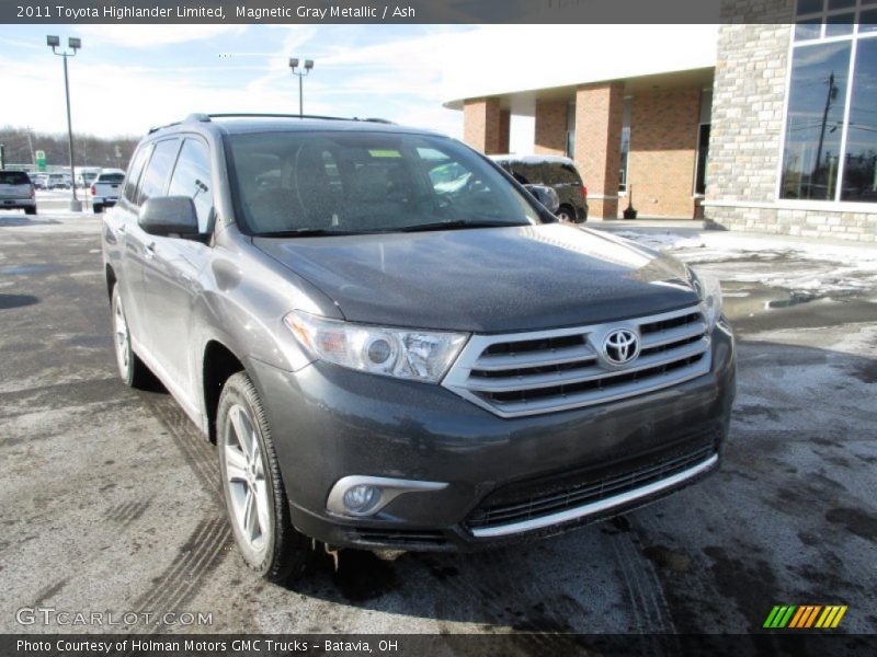 Magnetic Gray Metallic / Ash 2011 Toyota Highlander Limited