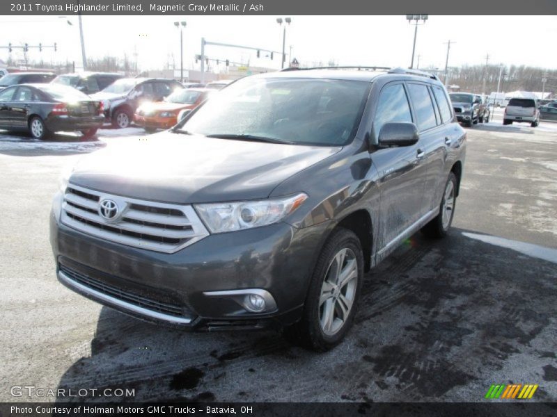 Magnetic Gray Metallic / Ash 2011 Toyota Highlander Limited