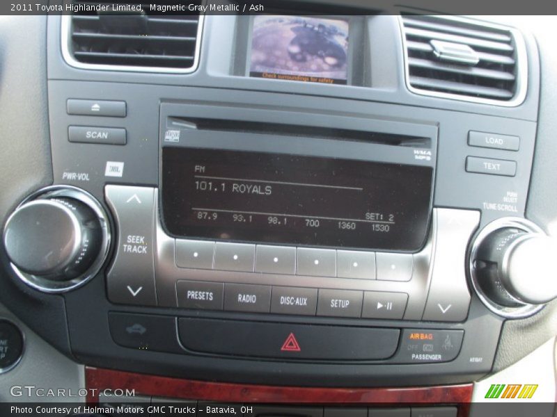 Magnetic Gray Metallic / Ash 2011 Toyota Highlander Limited