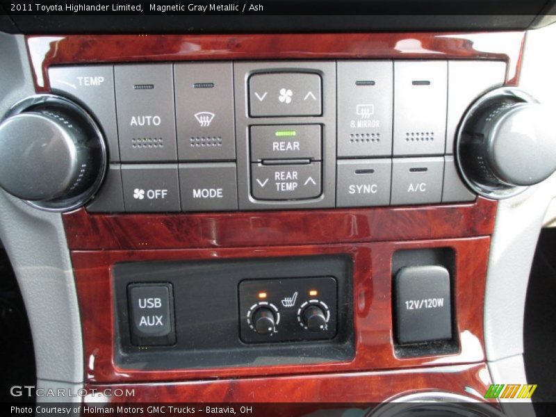 Magnetic Gray Metallic / Ash 2011 Toyota Highlander Limited